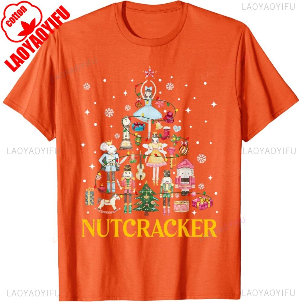 Christmas Nutcracker Squad Ballet Dance Women Unisex  Xmas TShirt High Quality Cotton Tops Street Fashion Streetwear