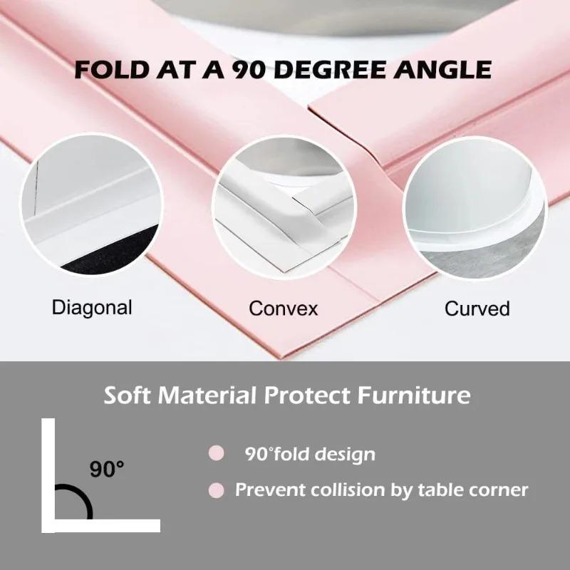 PVC Material Sink Crack Strip Kitchen Bathroom Bathtub Corner Sealing Tape Waterproof and Mildew Proof Adhesive Sealing Tape