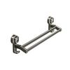 30/40/50CM Aluminum Towel Rack Strong Load-bearing Bathroom Organizer Double Pole Rack  Balcony