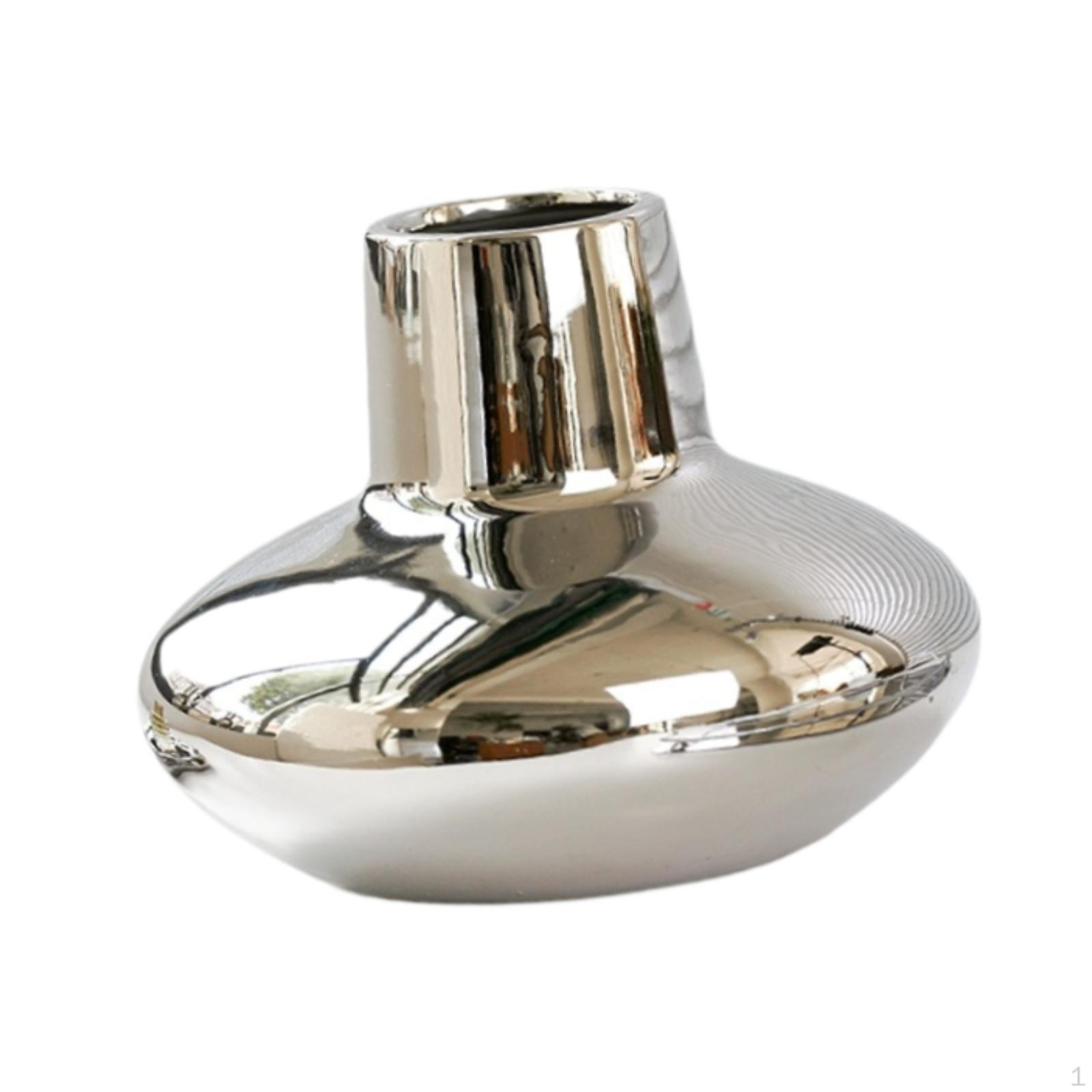 

- Ваза для цветов, декоративная ваза для использования в помещении, органайзер для дома, письменный стол, минималистский цветочный горшок, бутон 17cmx8cm