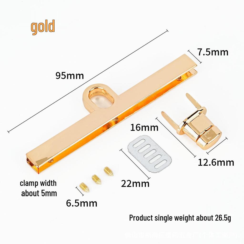 Zinc Alloy Twist Lock for Handbags & Luggage
