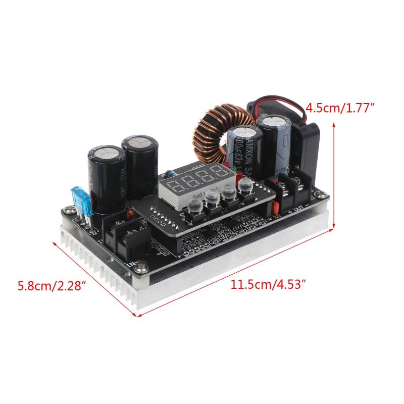 Constant Voltage and Current Step-Up Down Power Supply Module LCD Display Voltage Current Meter Regulated Power Supply