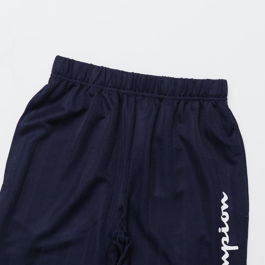 Champion Script Logo Basic Sports Kids' Quick-Drying Shorts, Navy, CK-BS503