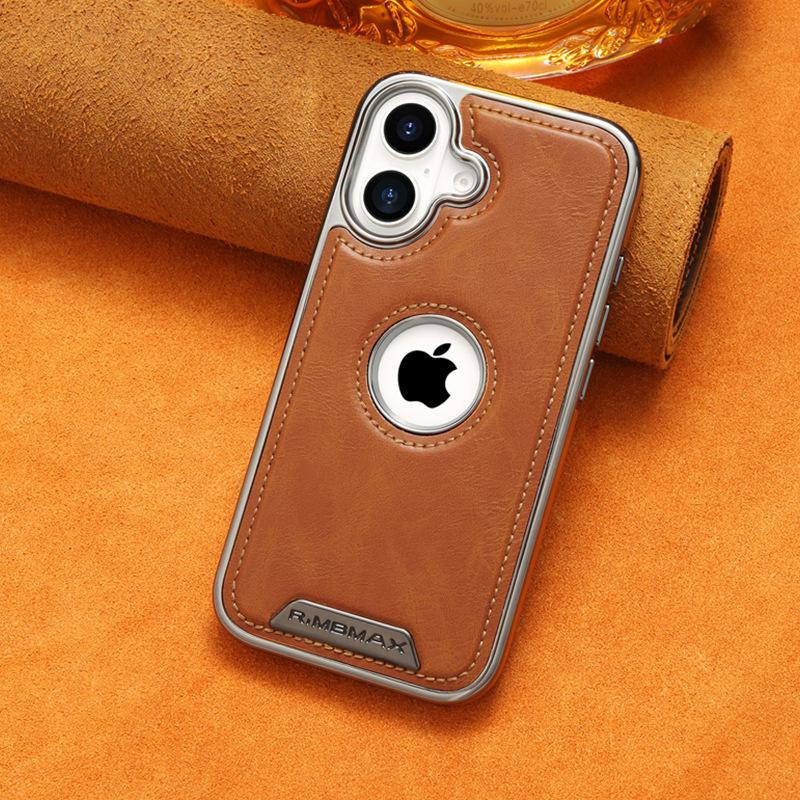 The Apple 16promax Phone Case Is Suitable for IPhone15. It Is A High-end 14 Magnetic 13 Full Cover 12 Anti-drop Leather Case