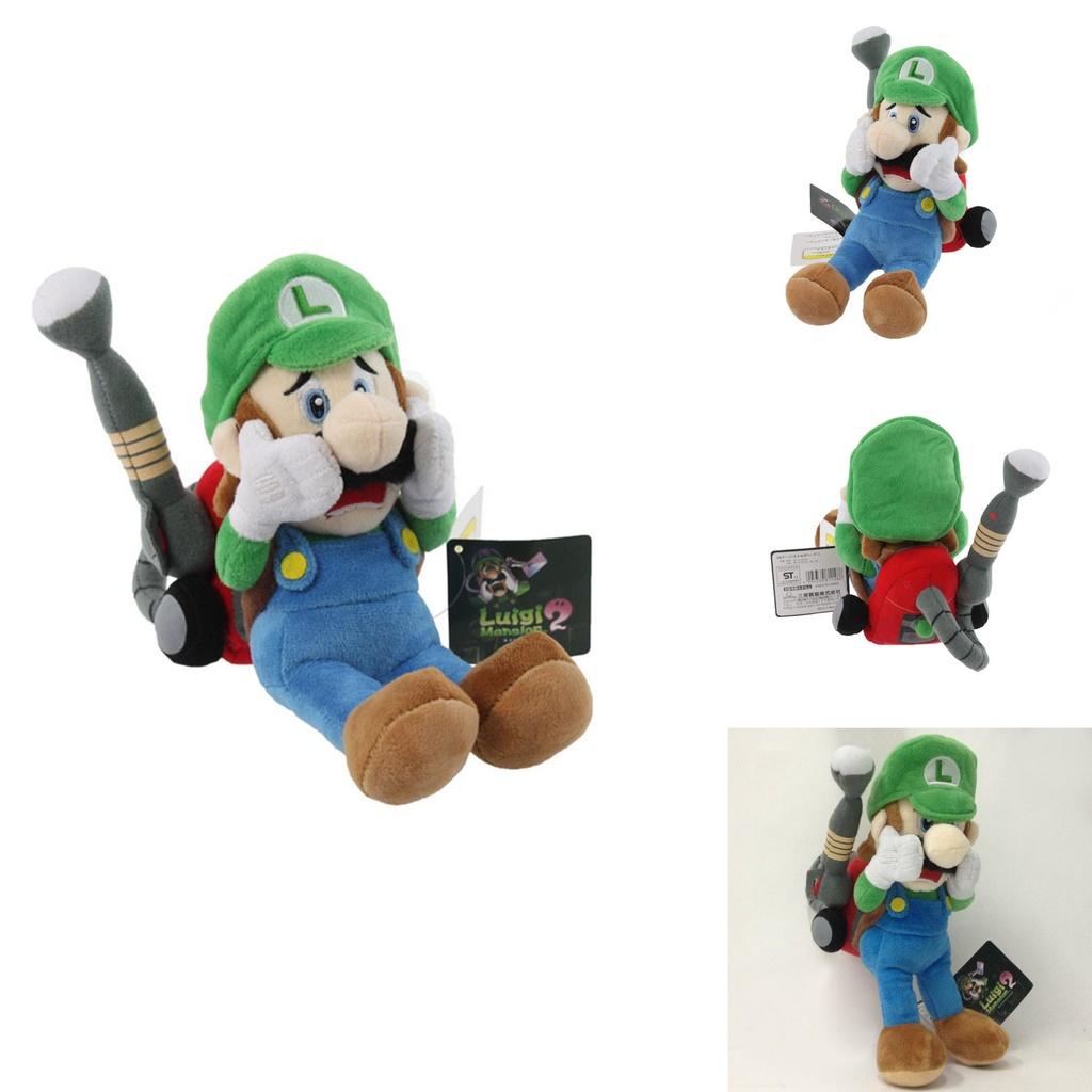 Delightfully Soft 18cm Super Mario Bros Luigi Plush Doll For Kids And Collectors
