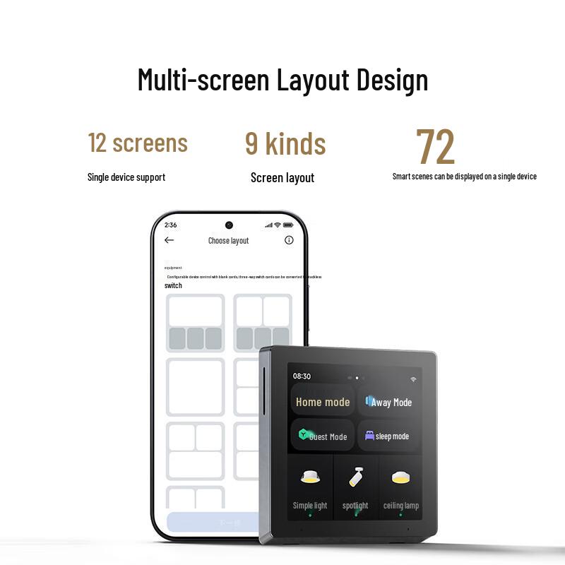 Xiaomi Smart Home Bedienfeld mit KI-Stimme