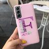 Für Samsung S21 5G Hülle S21 Ultra Plus Niedliche Buchstaben Abdeckung Für Samsung Galaxy S21 Plus 5G S21+ S 21 Ultra Handyhüllen Weiche Fundas