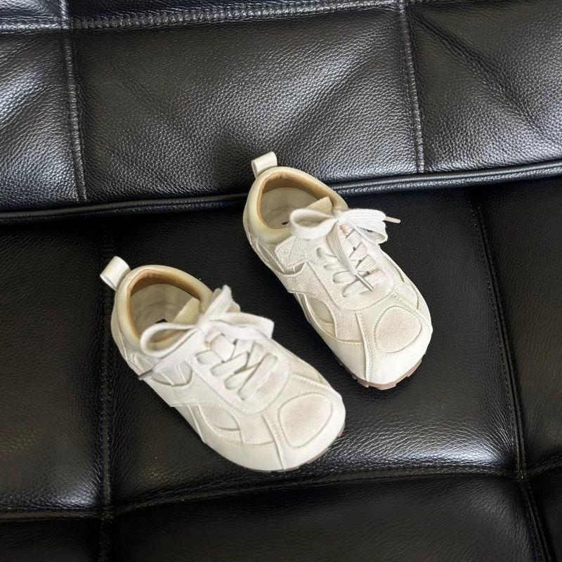 

Детские кроссовки для тренировок в немецком стиле, дышащие кроссовки Forrest Gump для мальчиков, детские универсальные белые кроссовки, легкие спортивные кроссовки для девочек 32 бежевый