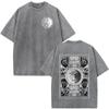 Vintage Washed Rapper Damso Beyah Tour 2026 T-shirts Men Women Clothing Fashion Hip Hop Short Sleeve O-Neck T Shirts Str 1680