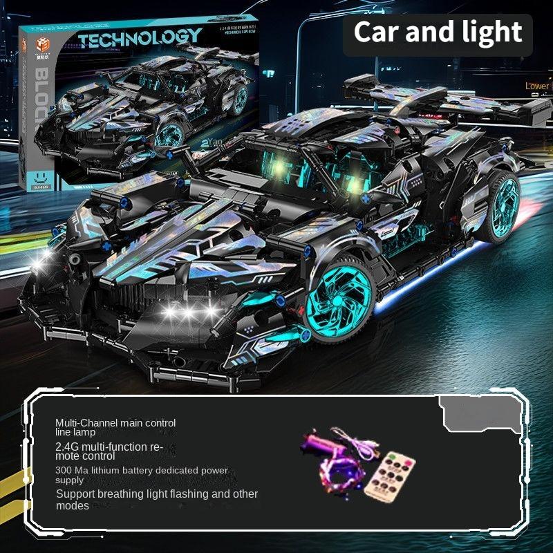 Technical Building Blocks 1400PCS Model Racing Sport Car City Mechanical Speed Vehicle Supercar Brick Puzzle Toys Kid Adult Gift