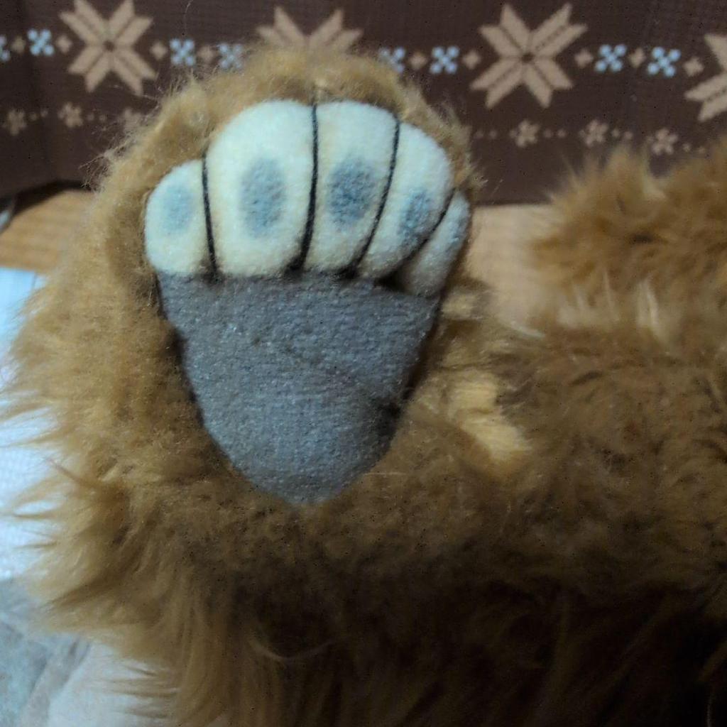 [USED] Hansa Brown Bear Plush Toy Teddy Bear