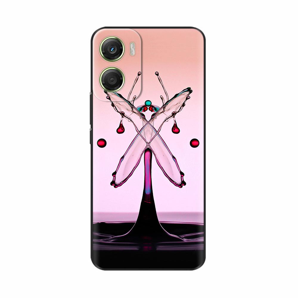 For Motorola Moto G06 Case Silicone Cute Cat Panda Fashion Flowers Love Painted Phone Case For Moto G06 Power MotoG06 Funda Capa