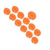 12pcs Arcade Button Cover 20.2mm 25.3mm Mechanical Push Button Cover for Kailh for Cherry for Akko for Glorious Switches