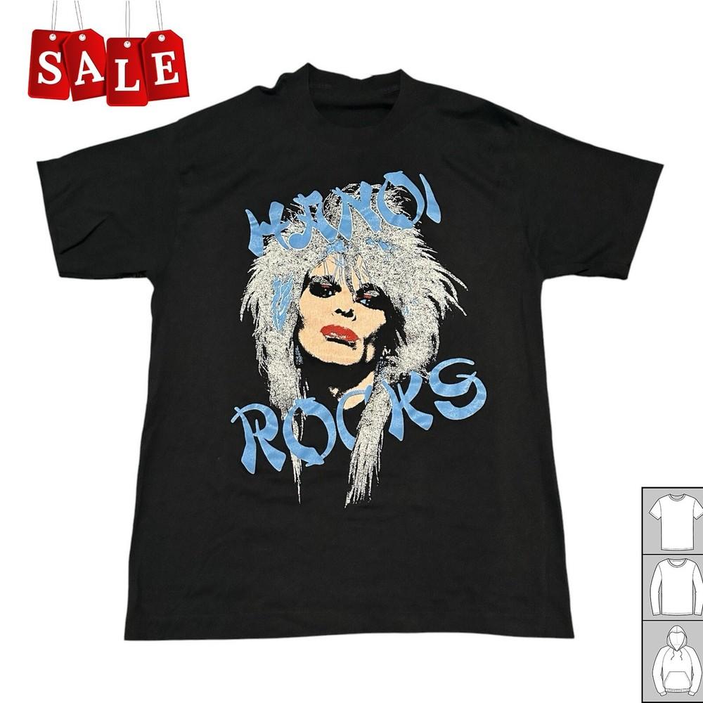 Nieuwe Vintage HANOI ROCKS Concert Tour Cadeau Voor Fans Unisex Shirt UH224 Unisex T-shirt