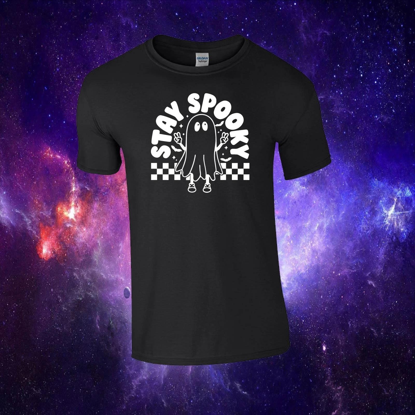 Stay Spooky Funny Halloween Gift Kids/Adults Top T-shirt S