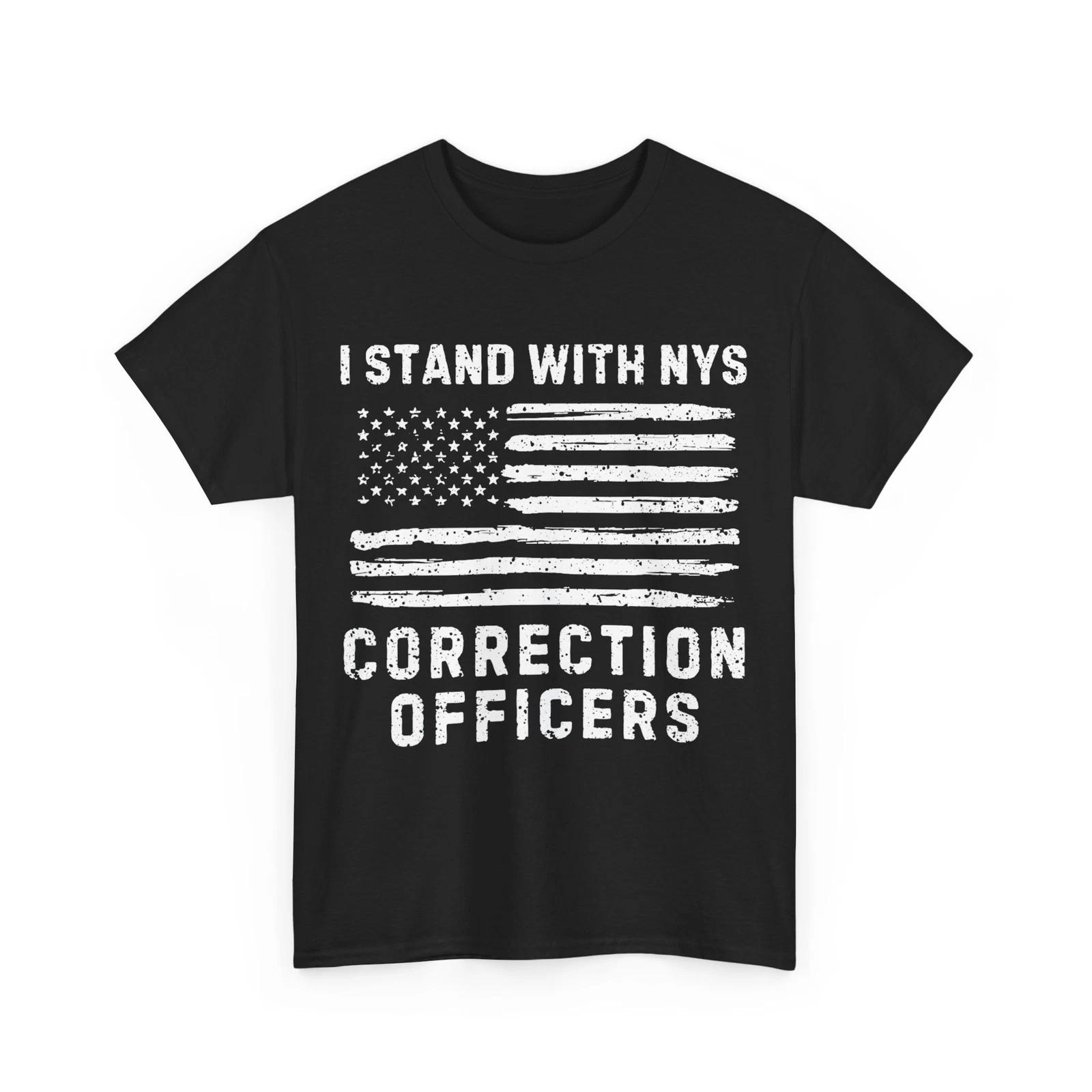 I Stand With NYS Correction Officers, Stand with NYS CO T shirt 4XL