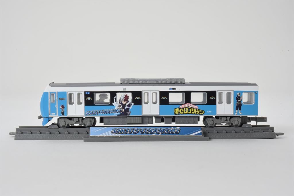 Railway Collection Tetsuro My Hero Academia X Shizuoka Railway Todoroki Shoto Diorama Supplies