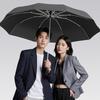 Automatic Stormprevent Umbrella With Simple Open Large Canopy Wind Resistant For Heavy Rain Prevent And Reverse Folding