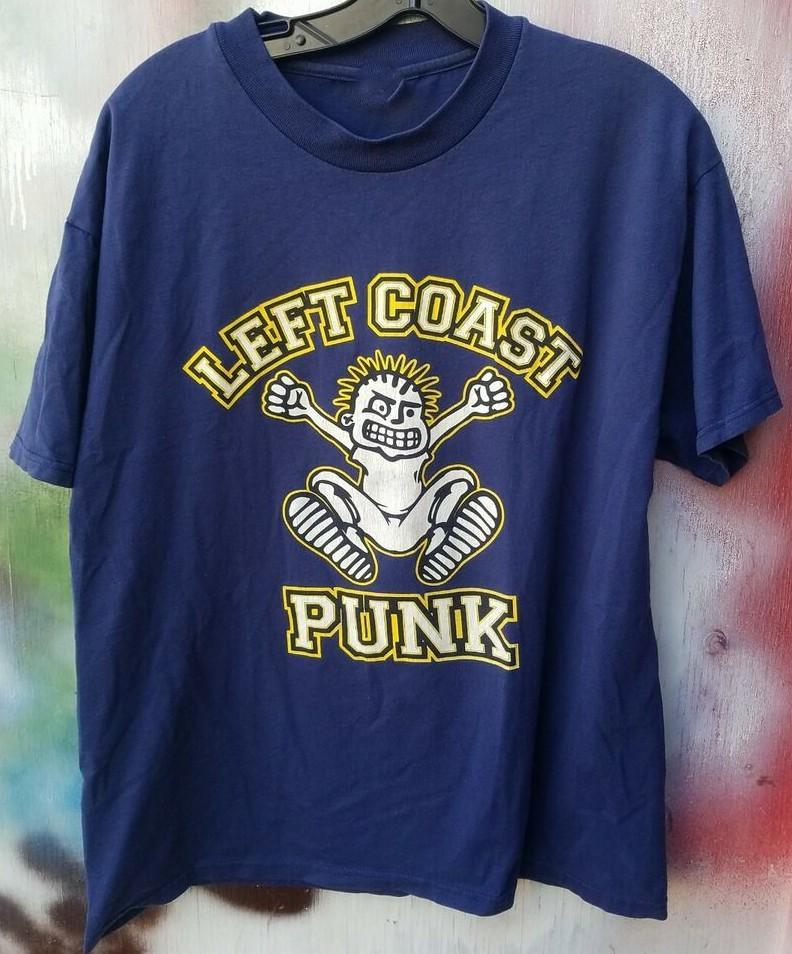 MxPx Band Left Coast Punk TShirt Navy Blue Unisex S-5XL 1V0387 XXL