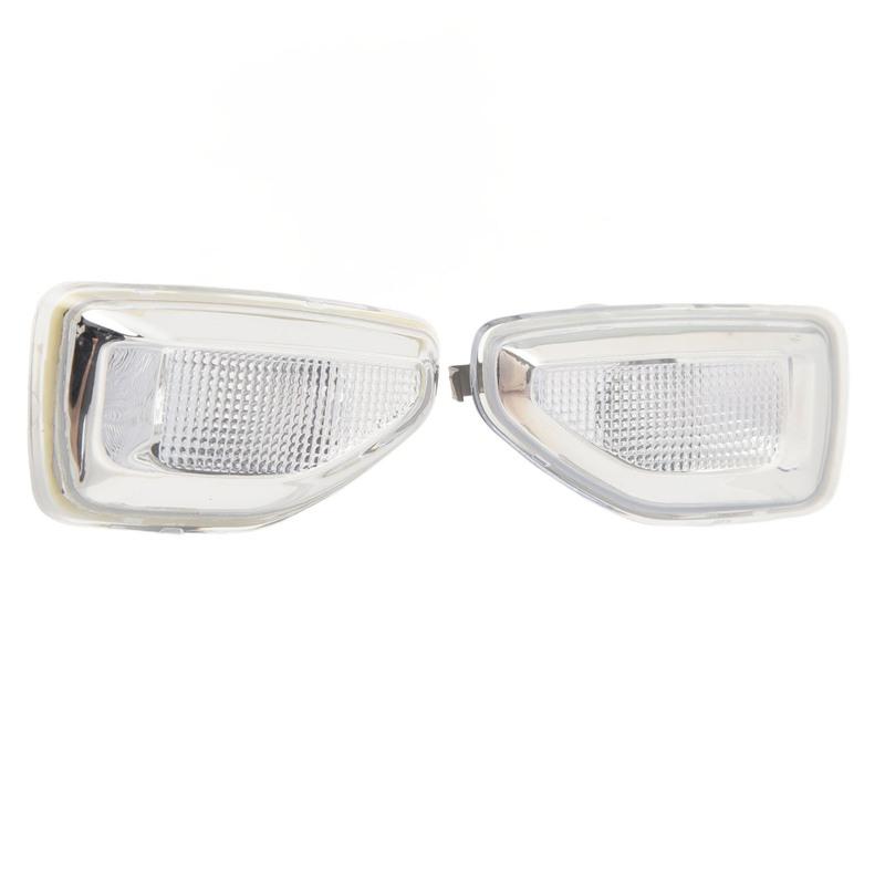 2Pcs Side Marker Lights Turn Signal Lamp Warning Lights 261651140R Without Bulb for Dacia Sandero Stepway MK2 Pre-Facelift