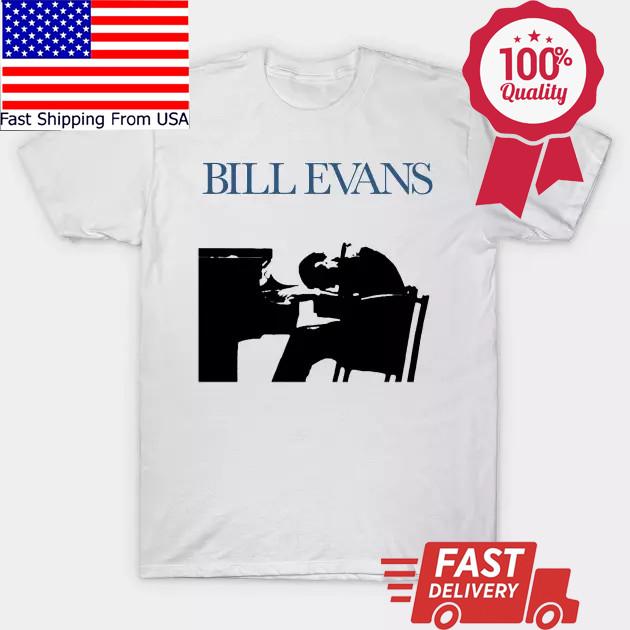 Bill Evans Legend T-shirt White Cotton All Sizes S to 5XL Unisex T-Shirt S