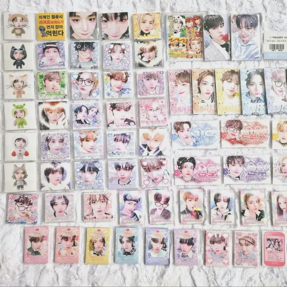 2x Boynextdoor Vigong Good Lan Park Selg Myung Jae-hyeon Han Taesan Sungho Domusong Klistremerke Foto Bil