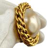 CHANEL vintage With box Earring gold Women Storage box Used