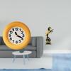 Silent Contemporary Wall Clock And Modern Horse Figurine Collection for Bedroom Room Centerpiece