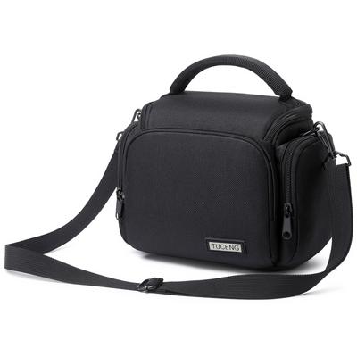 Portable Single Shoulder Camera Bag Crossbody Compact Camera Case Vintage Padded Waterproof Messenger Bag For Slr Dslr And Lens