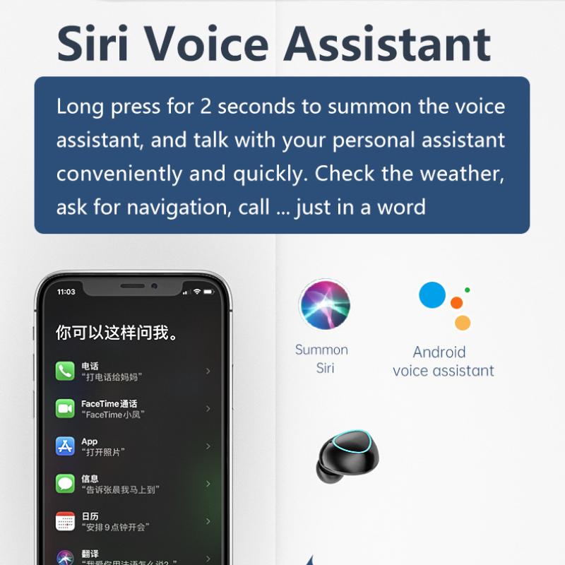 Új termék vezeték nélküli Bluetooth headset TWS Touch Movement