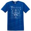 Screaming Woman Graphic T Shirt Distressed Art W/ Antlers Horror Tee