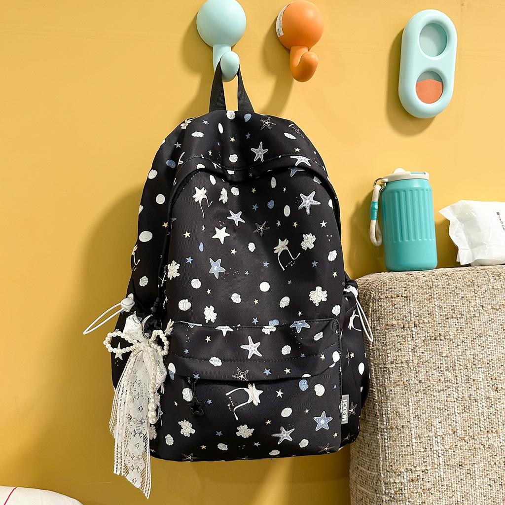 Schoolbag Japanese Ins College Style School Bag Female College Student Simple Cute Girl Backpack Small Fresh Versatile Backpack Female