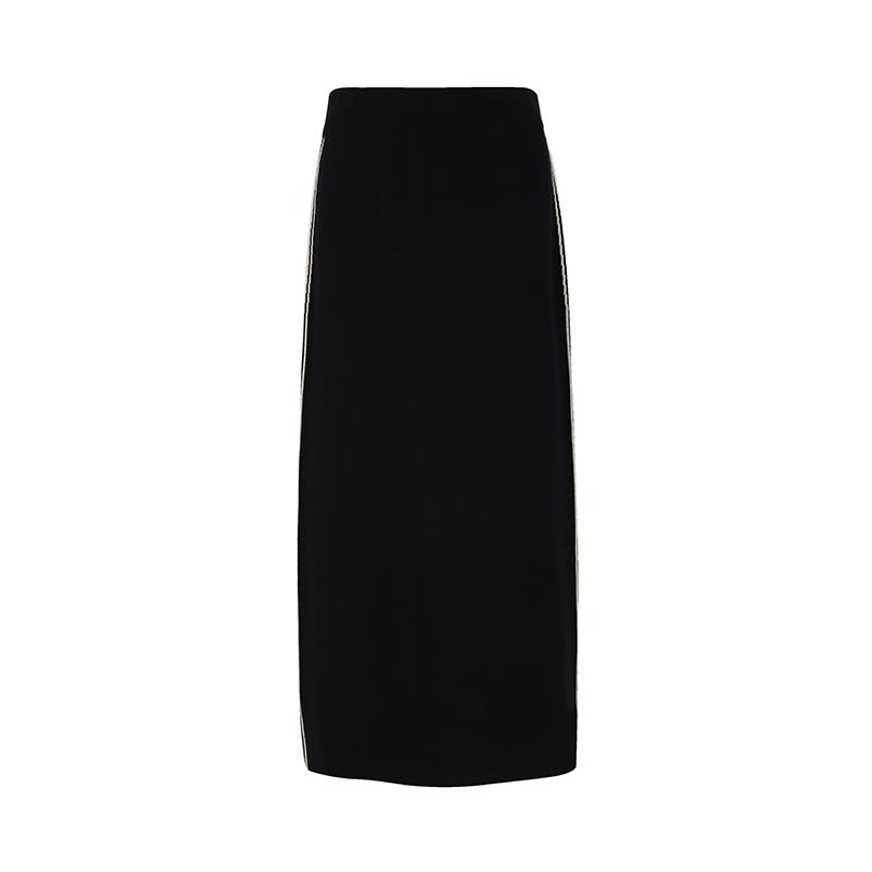 SOUP H Silhouette Color Line Skirt (Szaks8A)