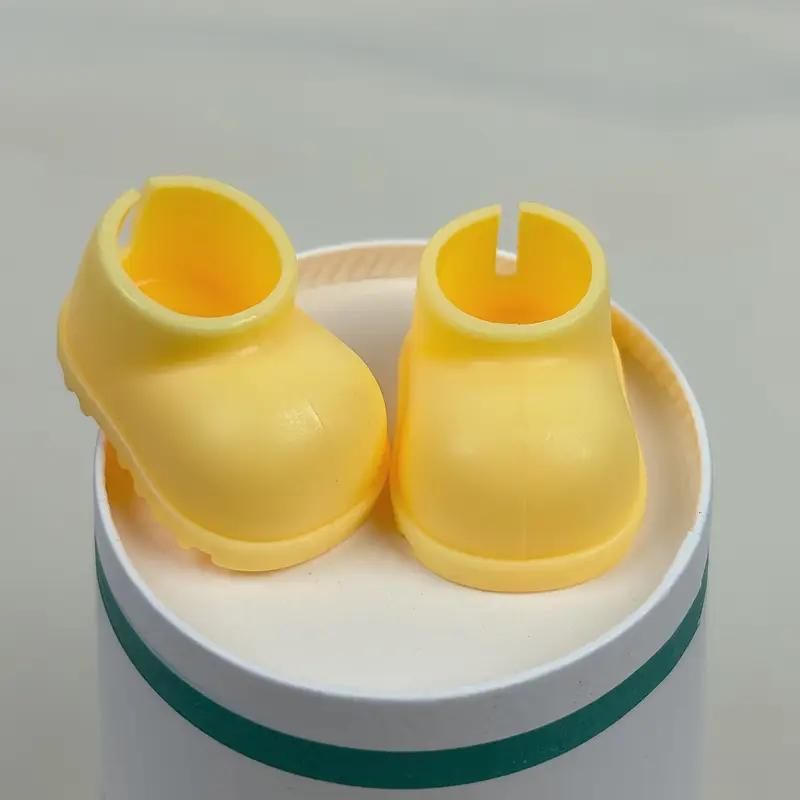 

Кератин 3 День1 пара кукольной обуви 3,3 см, идеально подходит для кукол LA-BUBU 17 см, подходит для кукол 15,24-20,32 см Up Beloved Dolls, подарок на день рождения, праздничный подарок жёлтый