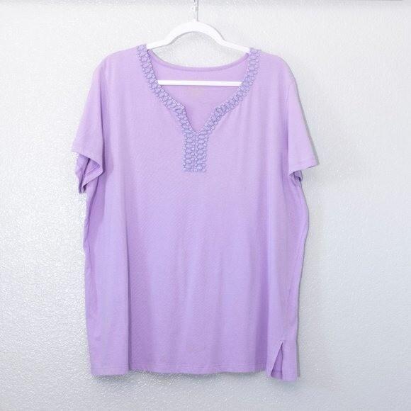 White and Stag Top for Women Size 2X AA 01023 L