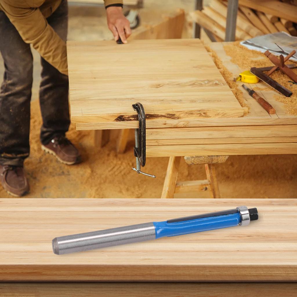 Alloy Steel Router Bit For Wood Edge Cutting Top Bearing Router Bit Accurate