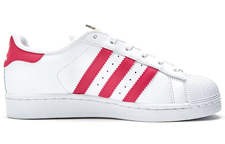 Superstar Adidas Originals J 'White Pink Buzz' B23644