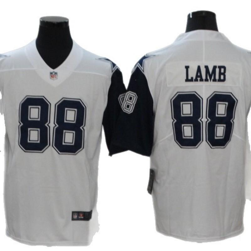 Dallas Cowboys 88 CeeDee Lamb Legend Football Jersey - Embroidered Sports Fan Game Day Apparel