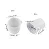 2 Pcs Non-Stick Mixing Cups Precise Scale Toning Cups Silicone Measuring Cup