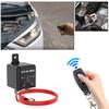 Battery Switch Relay 200A DC 12V Remote Control Battery Disconnect Cut Off Isolator Switch Anti-Theft with Remote Control Switch