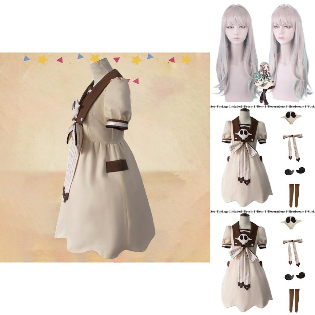 Exquisite Toilet-bound Jibaku Shounen Nene Yashiro Cosplay Costume For Women