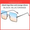 Square Unisex Metal Sunglasses With Uv400 Protection For Fashion And Travel