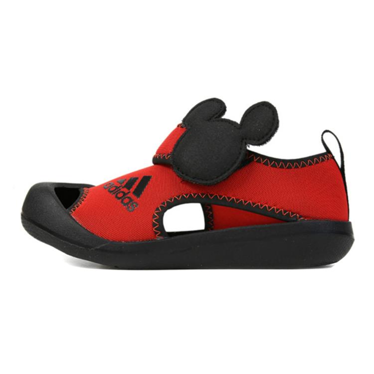 

новые детские кеды Adidas Altaventure Mickey C с низким верхом для скейтбординга, черно-красные, детские 33