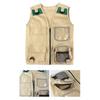 Outdoor Kit,young Kid's Khaki Vest And Hat Comfortable And Durable Explorer Costume Role Play Toy