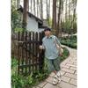SNIPESITE Summer American Retro Washed Old Multi-pocket Pleated Loose Casual Seven-point Shorts