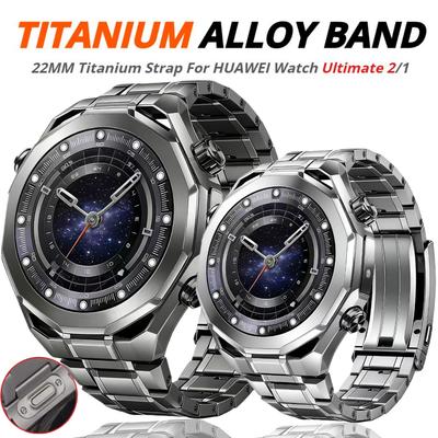 22mm Titanium Quick Release Strap for Huawei Watch GT6 GT5 46mm 4 Pro Ultimate2/1 Metal Bracelet for Huawei Watch GT4 GT5 GT6 Pro 46mm Watchband