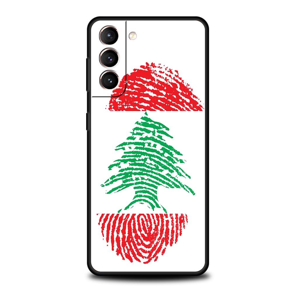 Beirut Lebanon Flag Phone Case For Samsung Galaxy S25 Edge S24 S23 S22 S21 Ultra S20 FE 5G S10 S10E S9 Plus Soft TPU Cover