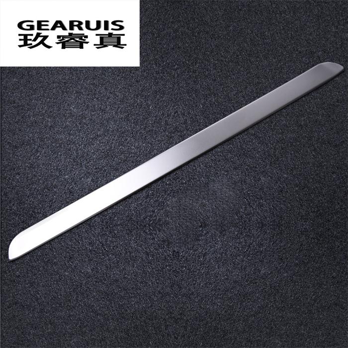 

Автомобильный Стайлинг, ящик для хранения второго пилота, декоративная отделка, наклейки, перчатки, чехлы для Mercedes Benz GLC X253 Class, авто интерьер серебряный