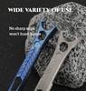 Tytanowy brelok EDC, łom, otwieracz do butelek, kompaktowy rozmiar, klucz koniczynka EDC, śrubokręt, multitool, multitool