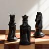 Hitzebeständige 3D-Schachfigurenformen, sicher für Kinder zur Verwendung in Schulprojekten und für gemeinsame Familienzeit